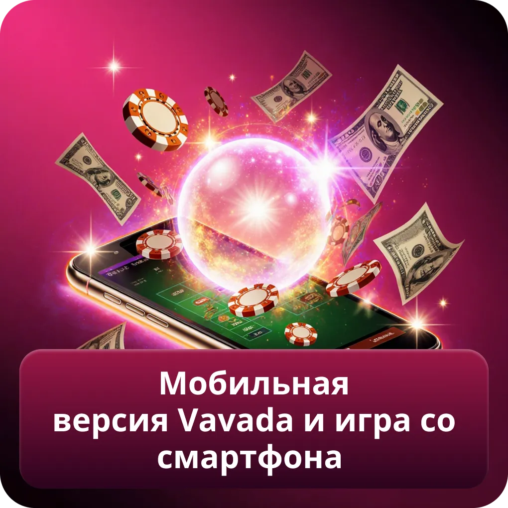 Мобильная версия Vavada и игра со смартфона, адаптация интерфейса и основные функции Мобильная версия Vavada и игра со смартфона
